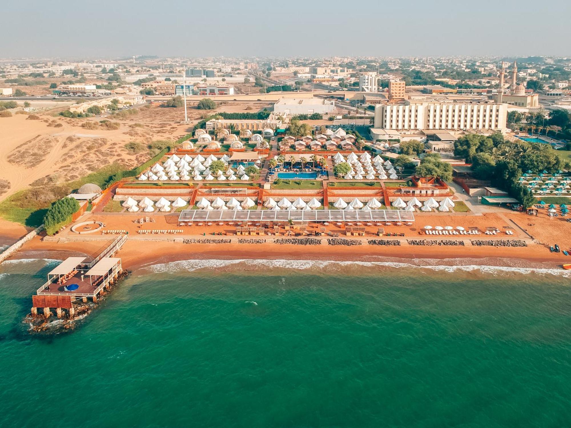 Longbeach Campground Ras al-Khaimah Exterior foto